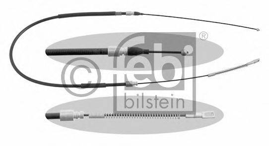 FEBI BILSTEIN 1657 Трос, стоянкова гальмівна система