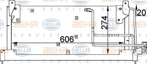 BEHR HELLA SERVICE 8FC 351 037-591