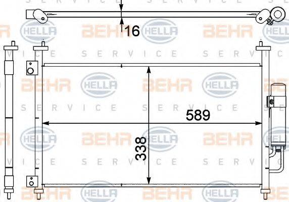 BEHR HELLA SERVICE 8FC 351 303-641