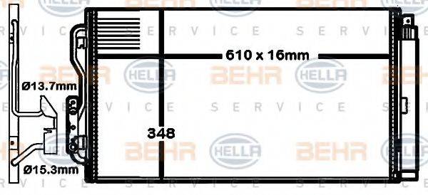 BEHR HELLA SERVICE 8FC 351 316-581