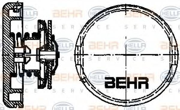 BEHR HELLA SERVICE 8MY 376 742-231