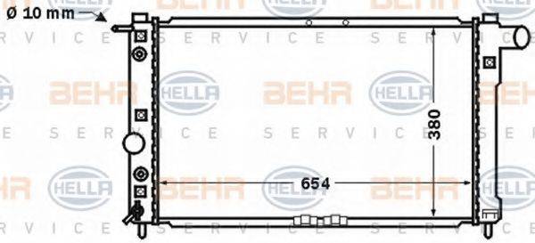 BEHR HELLA SERVICE 8MK 376 767-221