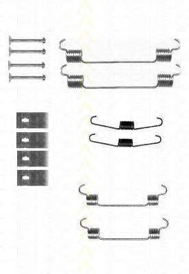 LUCAS ELECTRICAL SFK368 Комплектуючі, гальмівна колодка