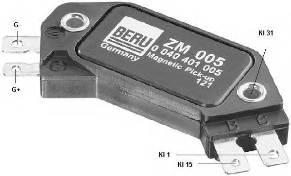 Коммутатор системы зажигания BERU ZM005