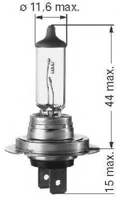 BERU 112561 Лампа розжарювання, основна фара