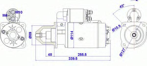 UNIPART 330970 Стартер