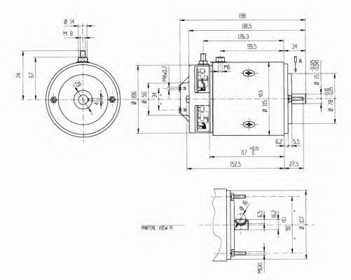 EFEL 5180 Електродвигун