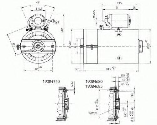 EFEL 36684 Електродвигун