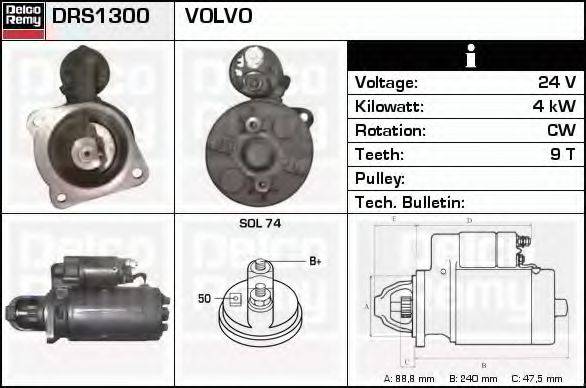 UNIPART 331010 Стартер