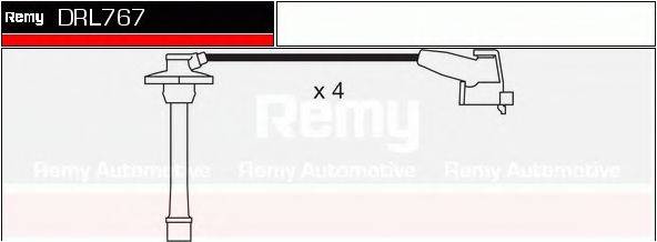 DELCO REMY DRL767 Комплект дротів запалювання