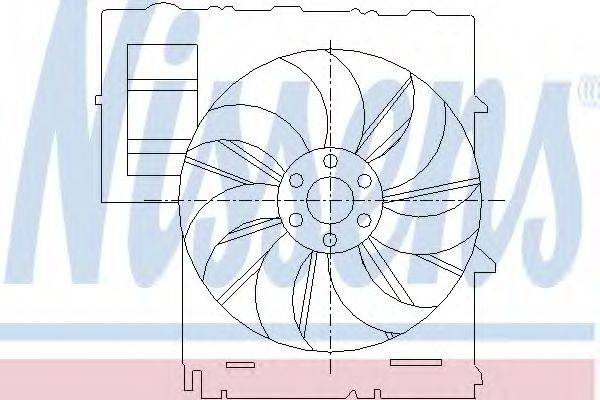 ARD 322018 Вентилятор, охолодження двигуна