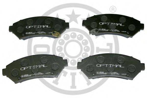 OPTIMAL 23359 Комплект гальмівних колодок, дискове гальмо
