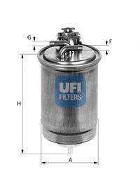 CROSLAND FILTERS 5078 Паливний фільтр