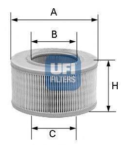 CROSLAND FILTERS 9268 Повітряний фільтр