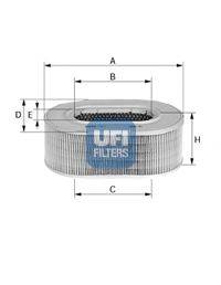 WIX FILTERS 46163 Повітряний фільтр