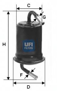 UFI 3163900 Паливний фільтр