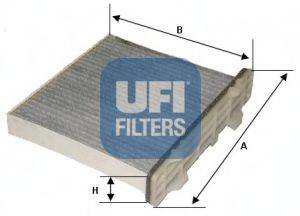 TJ FILTERS QFC0117 Фільтр, повітря у внутрішньому просторі