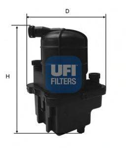 CROSLAND FILTERS 5122 Паливний фільтр