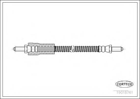 ROULUNDS RUBBER 73174 Гальмівний шланг