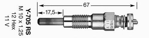 LUCAS HDS 283 Свічка розжарювання