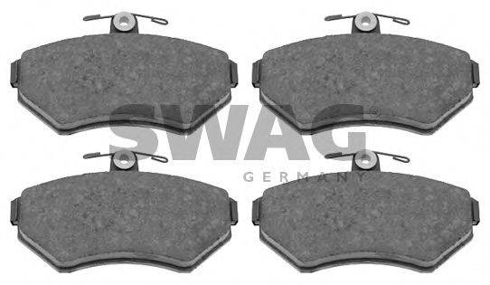 SWAG 21945 Комплект гальмівних колодок, дискове гальмо