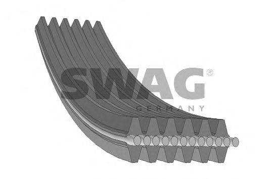 SWAG 6DPK1215 Полікліновий ремінь