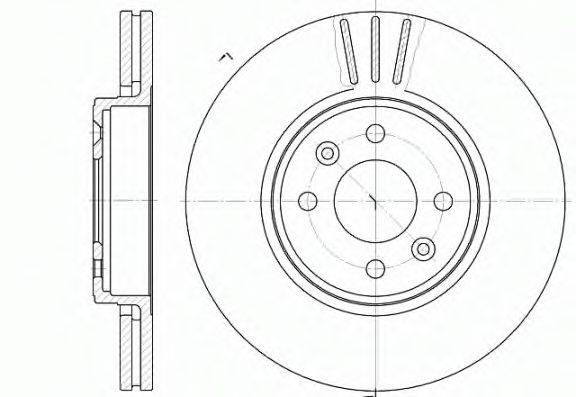 AP 24735 гальмівний диск