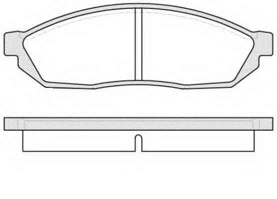 OPTIMAL 9220 Комплект гальмівних колодок, дискове гальмо