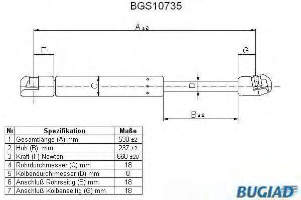 BUGIAD BGS10735