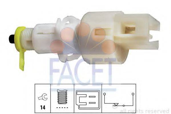 FAE 2466 Вимикач ліхтаря сигналу гальмування; Вимикач, привід зчеплення (Tempomat)