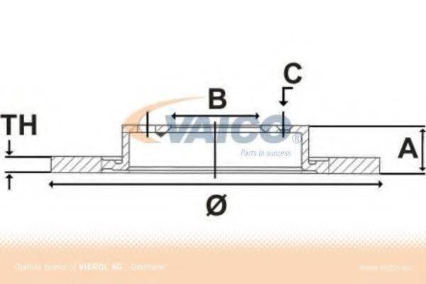 FEBI BILSTEIN 04057 гальмівний диск