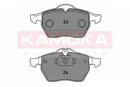 KAMOKA 1012136 Комплект гальмівних колодок, дискове гальмо