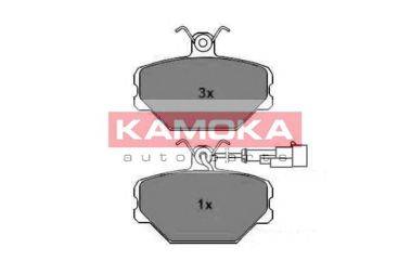 KAMOKA 21105 Комплект гальмівних колодок, дискове гальмо