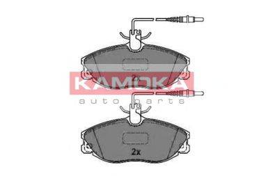 KAMOKA 21637 Комплект гальмівних колодок, дискове гальмо