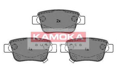 KAMOKA 23620 Комплект гальмівних колодок, дискове гальмо