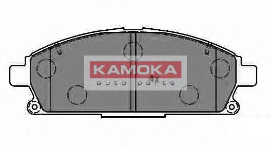 KAMOKA 23422 Комплект гальмівних колодок, дискове гальмо