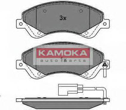 KAMOKA 24485 Комплект гальмівних колодок, дискове гальмо