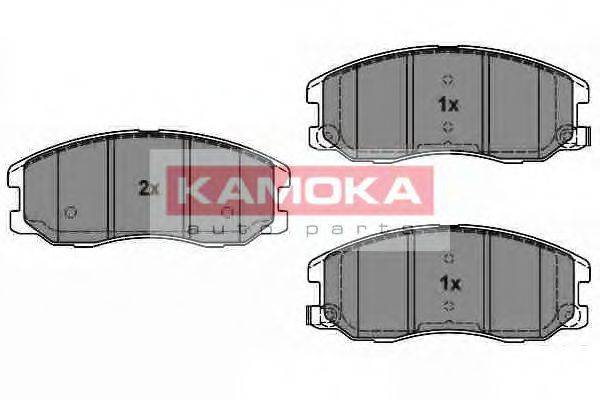 KAMOKA 24511 Комплект гальмівних колодок, дискове гальмо