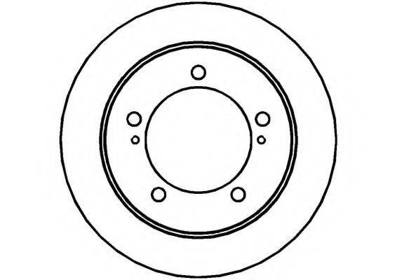 SACHS 1815205207 гальмівний диск