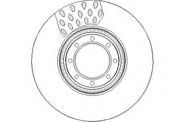 SACHS 202355 гальмівний диск
