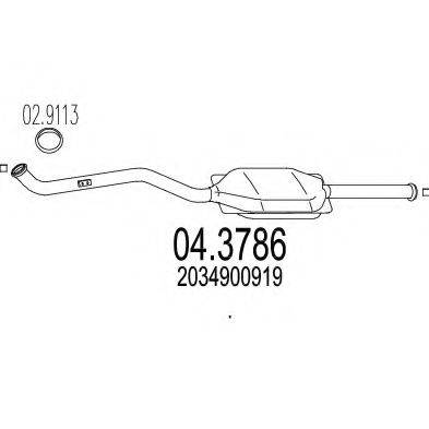 GAT EUROKAT 10.239 Каталізатор