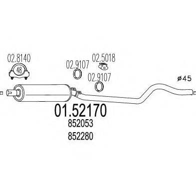 MTS 01.52170