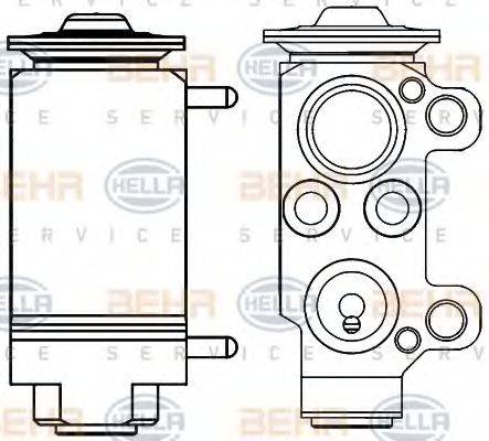 DELPHI DIESEL TSP0585071 Розширювальний клапан, кондиціонер