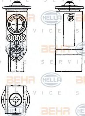 DELPHI DIESEL TSP0585024 Розширювальний клапан, кондиціонер