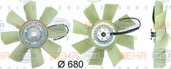 BEHR HELLA SERVICE 54339 Вентилятор, охолодження двигуна