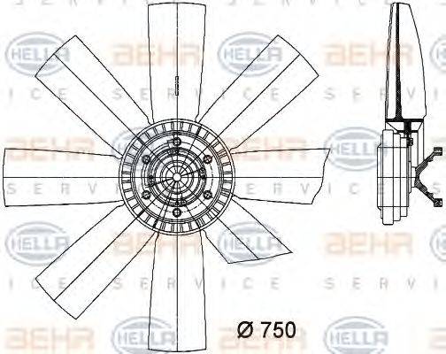 HELLA 8MV 376 731-301