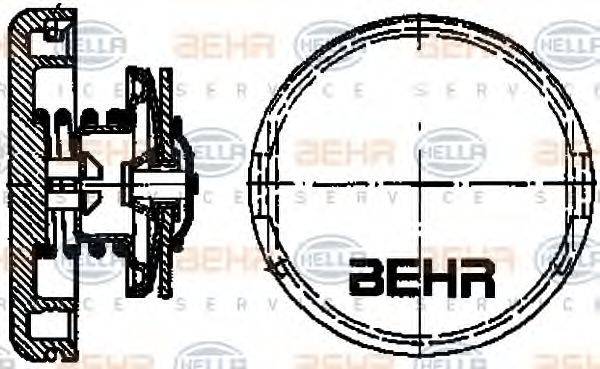 BEHR HELLA SERVICE 0099000 Болт, пробка радіатора