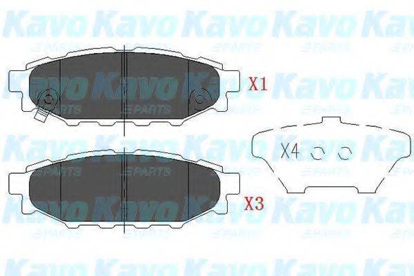 KAVO PARTS KBP-8005