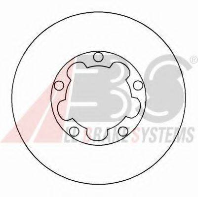 A.B.S. 16164 гальмівний диск