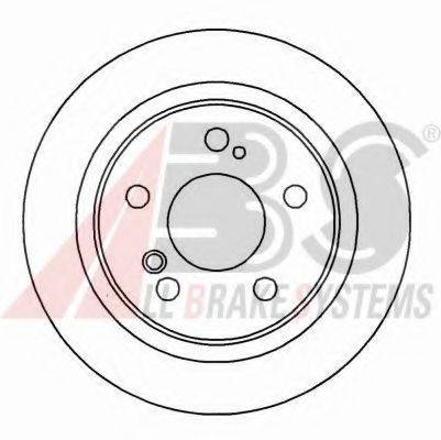 A.B.S. 16258 гальмівний диск